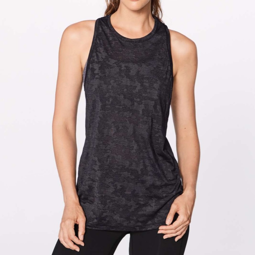 Lululemon Miles Agra’s Camo Black Tank